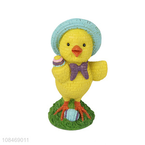 Wholesale Easter resin decorations resin chick figurine resin crafts
