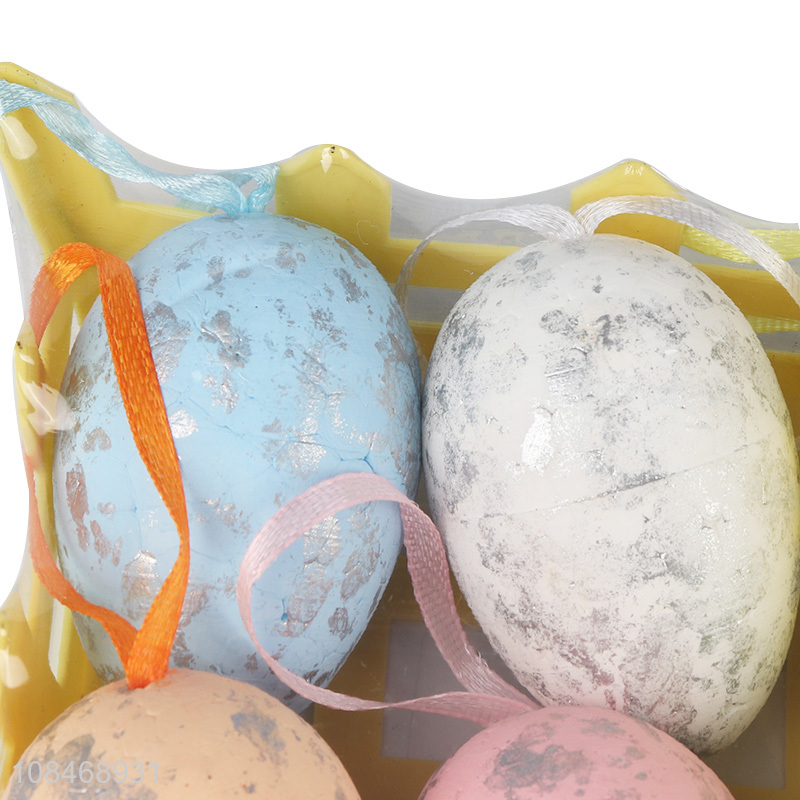 Hot selling Easter eggs fake foam bird eggs Easter gift for decoration