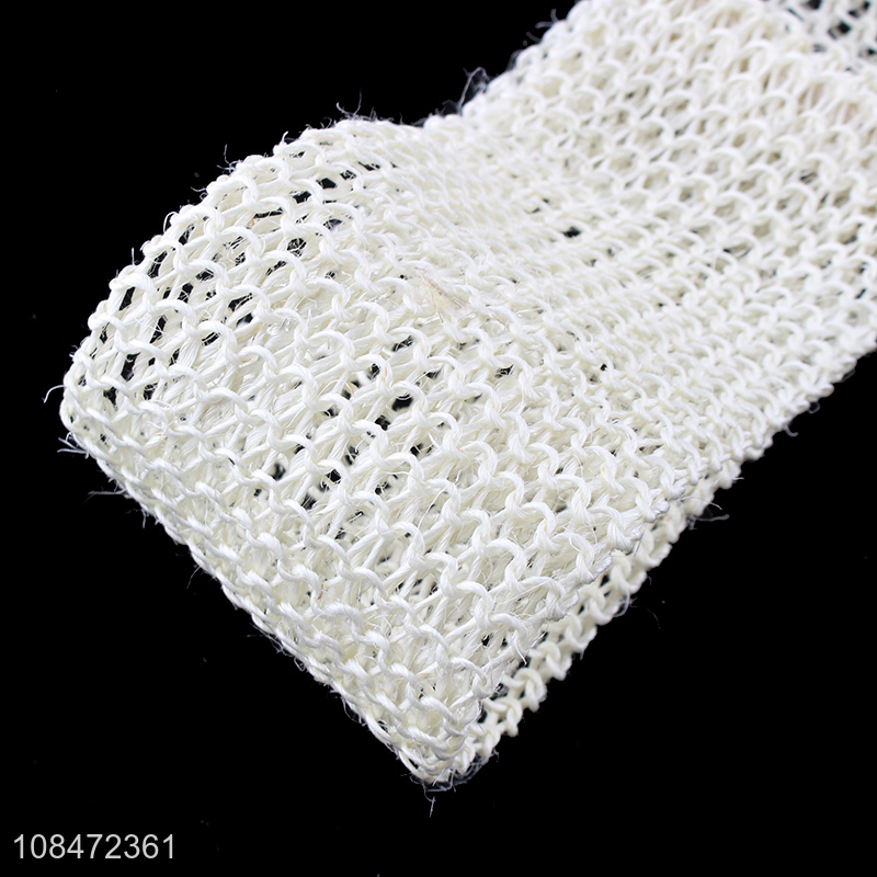 High quality exfoliating deep cleansing long shower back strap