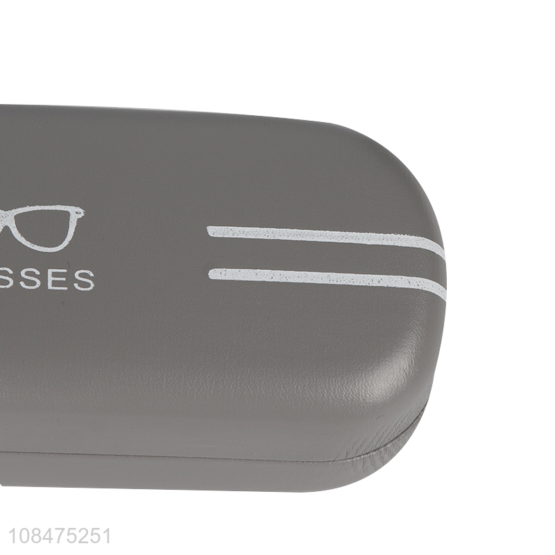 Hot products hard shell pu leather eyeglasses case sunglasses case