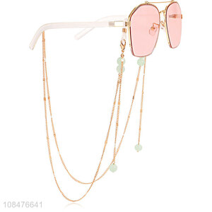 High quality fashionable alloy sunglasses chain for ladies