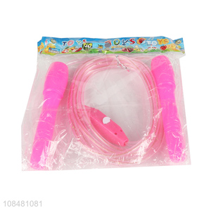 Hot sale pink children sports toys jumping rope wholesale
