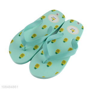 Hot selling printed flip flops home sandals with best quality