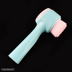 High quality comfortable double-sided facial cleansing brush