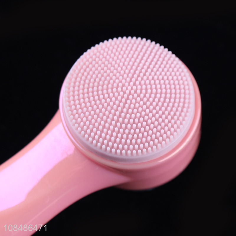 Wholesale from china soft women double-sided facial cleansing brush