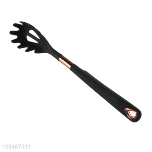 Wholesale food grade silicone spaghetti spatula noodle server kitchen utensil