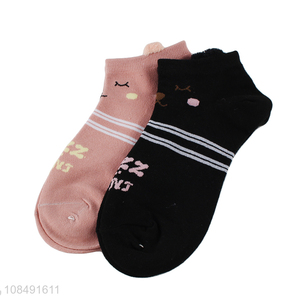 New style cute design women short socks casual socks