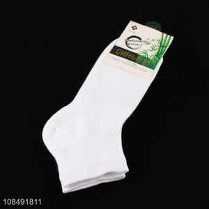 Wholesale from china white men sports short socks ankle socks
