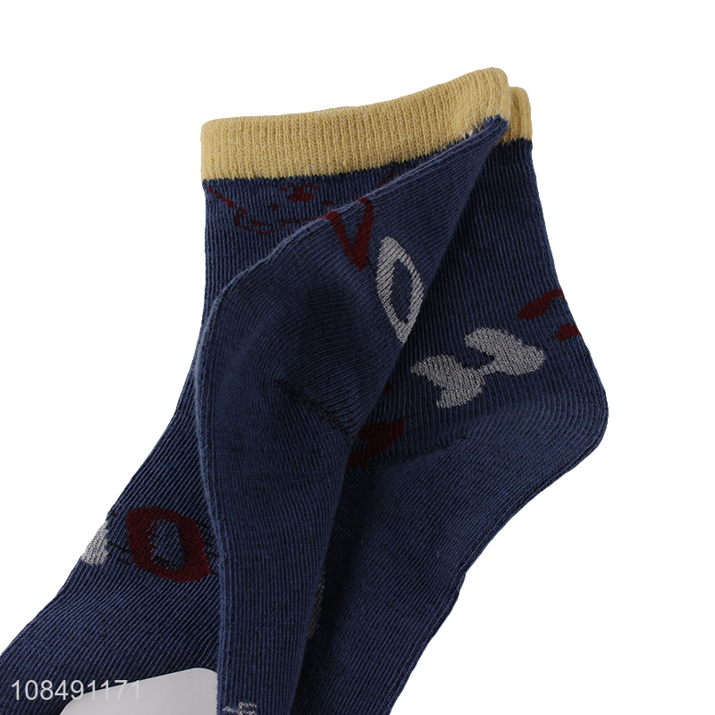China wholesale comfortable soft children kids printed socks