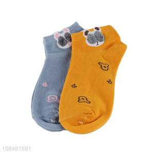 Factory supply multicolor women short socks ankle socks for sale