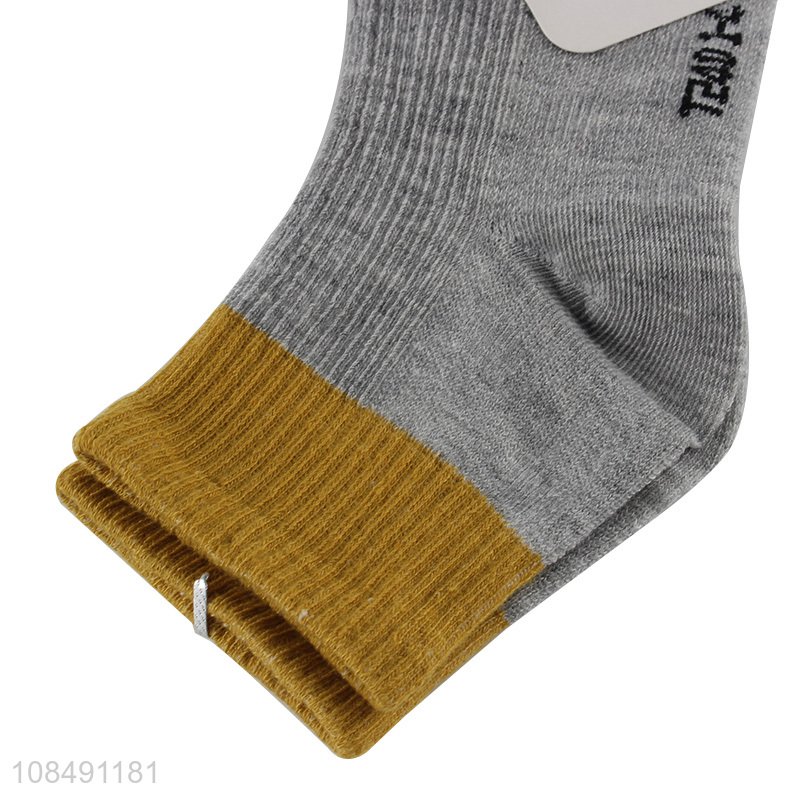 Top selling multicolor breathable short socks for children