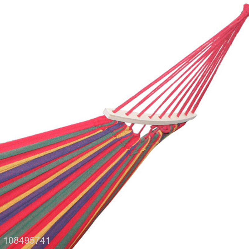 China wholesale canvas hammock outdoor durable hanging bed