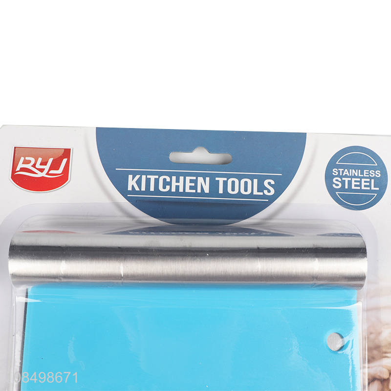 Good price creative double scraper stainless steel kitchen tool