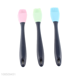 China factory reusable soft silicone oil brush for kitchen