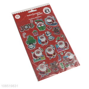 Wholesale decorative stickers festive stickers Christmas stickers