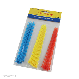 Hot sale colorful durable self-locking nylon wire ties