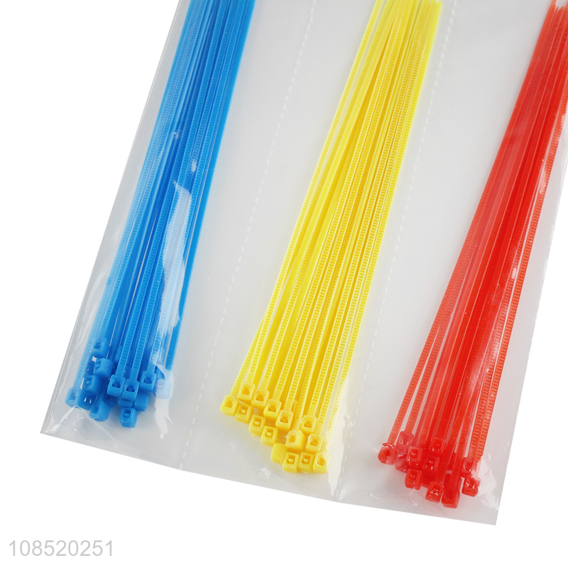 Hot sale colorful durable self-locking nylon wire ties