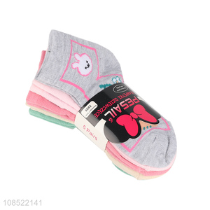 China products cartoon children short socks ankle socks