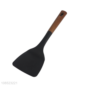 Good selling nylon long handle kitchen utensils cooking spatula