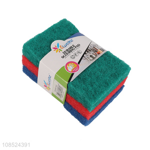 Factory supply durable non-scratch scouring pads kitchen scourers