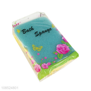 Wholesale kids toddlers bath sponge body exfoliating loofah sponge