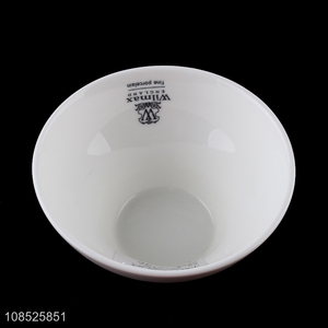 Hot products white ceramic dinner serving bowl for sale