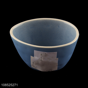 Top quality blue ceramic dinnerware bowl for home and restaurant