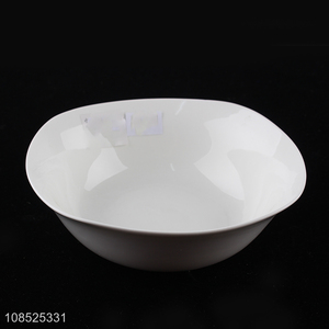 Online wholesale white ceramic dinnerware bowl for household