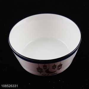 High quality fine porcelain cereal bowl ceramic rice bowl