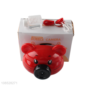 China products animal cartoon outdoor bubble camera toys for sale