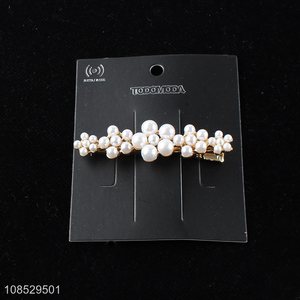 Hot products decorative pearl hairpin women hair accessories