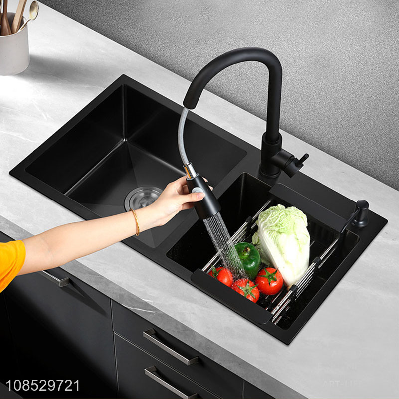 High quality stainless steel kitchen sink double bowl sink