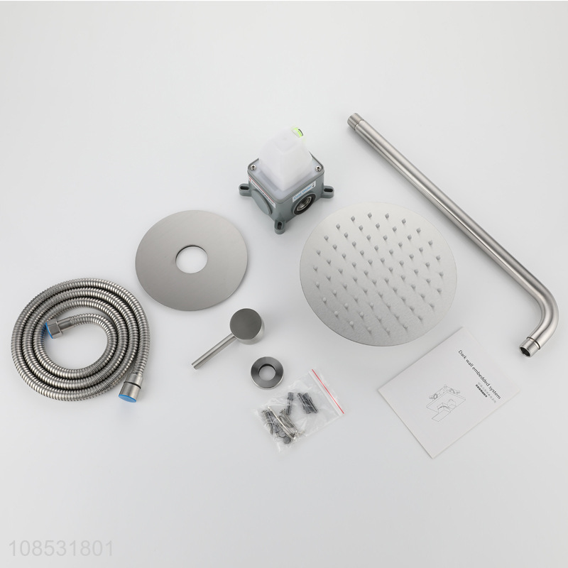 Good selling bathroom accessories wall-mounted shower faucet set