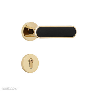 Online wholesale silent door lock zinc alloy door handle lock