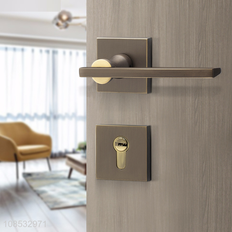 Factory wholesale household copper lock magnetic door lock