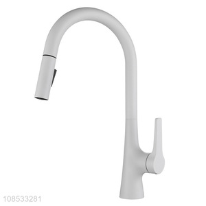 Wholesale pull out kitchen faucet rotating hot and cold water faucet