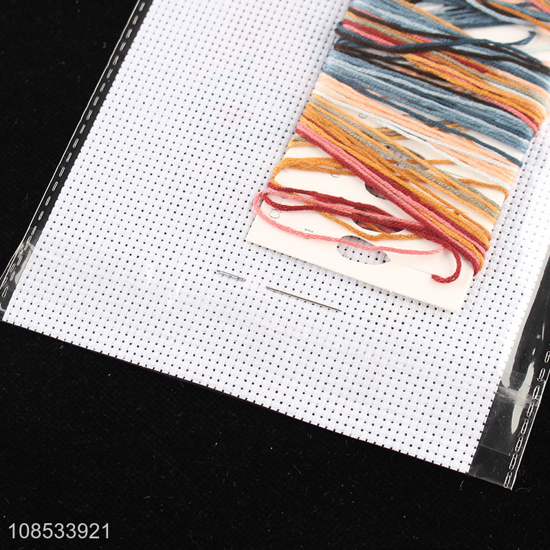 New products DIY cross stitch hand embroidery kits for beginners