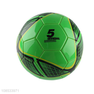 Good quality official size 5# pvc foaming football team sport