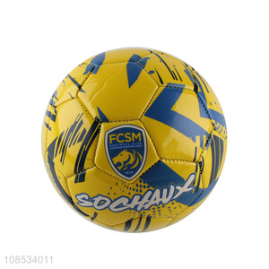New design official size 2# pvc foaming football soccer ball