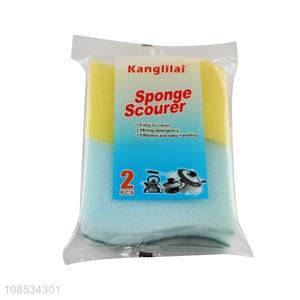 Latest products kitchen cleaning sponge scouring pad for sale