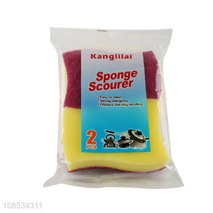 Yiwu factory household cleaning tool sponge scouring pad
