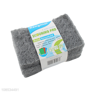 Hot selling reusable household scouring pad for kitchen cleaning