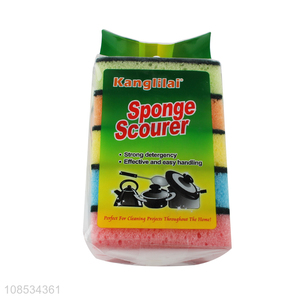 Wholesale from china cleaning tool kitchen cleaning sponge scouring pad