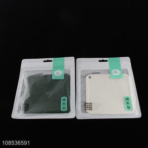 High quality square TPR material heat insulation pad heatproof mat