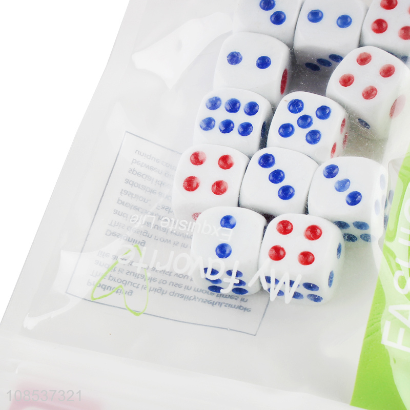 Best selling 12pieces gambling games dice set for party