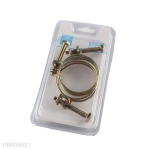 Wholesale farm irrigation system hose pipe fitting steel hoops