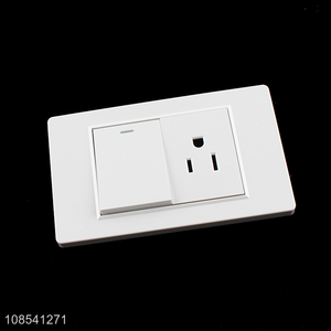 Wholesale PC material USA standard electric wall switch and socket