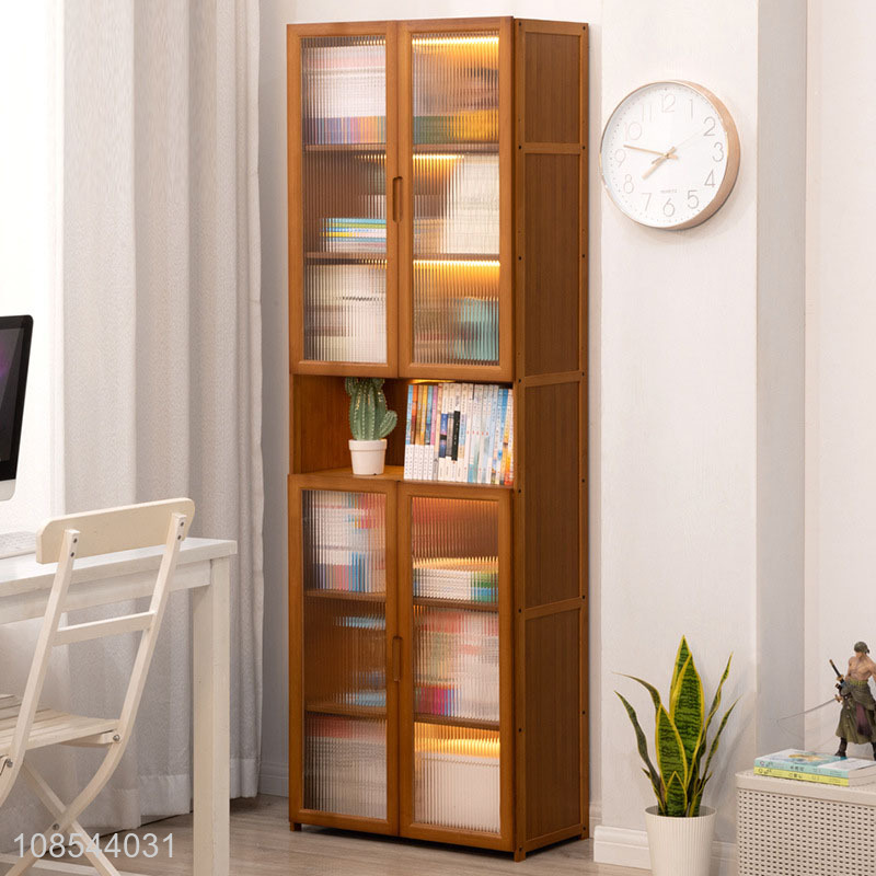 Top quality multi-layer bamboo bookshelf bookcase for sale
