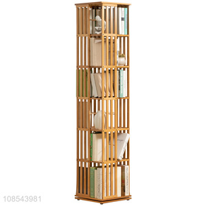 Top products rotatable children home bookshelf bookcase