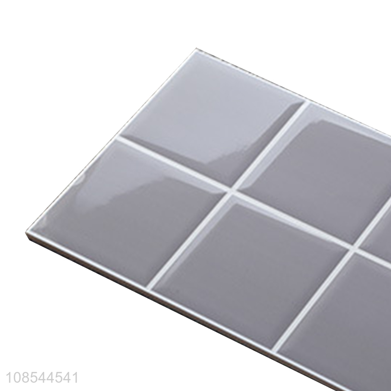 Wholesale 18-grid 
concave-convex polished wall tiles for kitchen bathroom